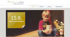 Desktop Screenshot of familien234.de